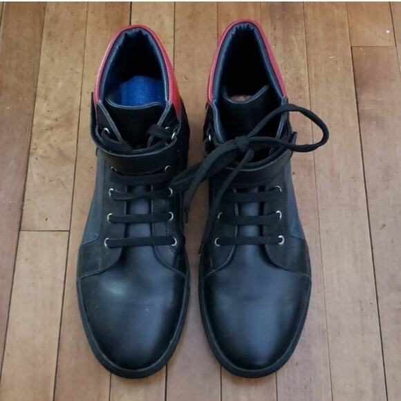 New Galetie des Tanneurs Designer Handmade Morroco Leather Trainer Sneakers 11 - Picture 2 of 8